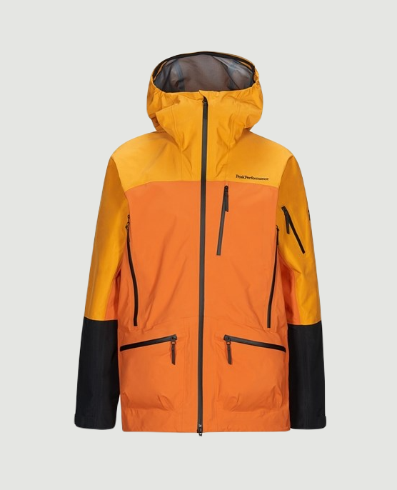 Peak Performance M Vislight Pro Jacket Orange Altitude